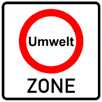 Zeichen 270.1 Umweltzone